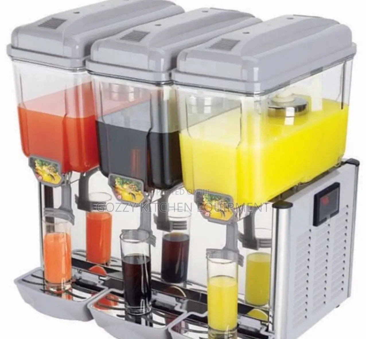 Commercial 3 Tabls Juice Dispenser (Industrial)