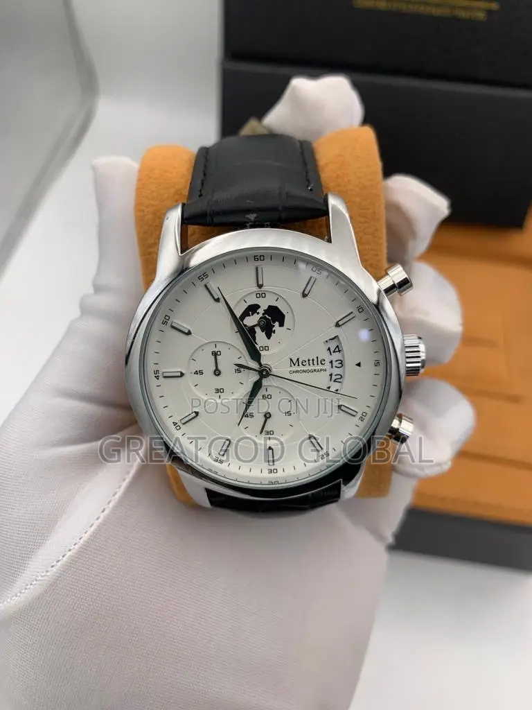 Mettle Luxury Leather Watch This Water Resistant