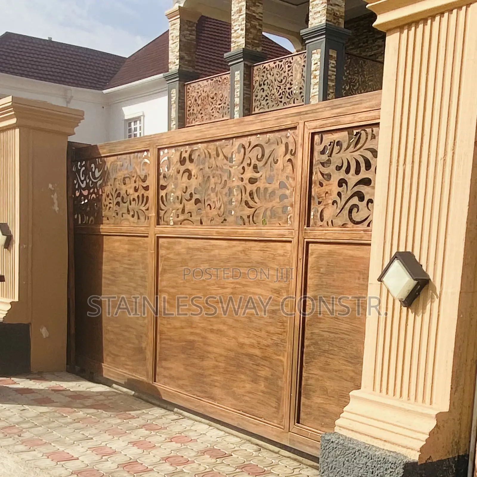 Lasercut Gate Vento