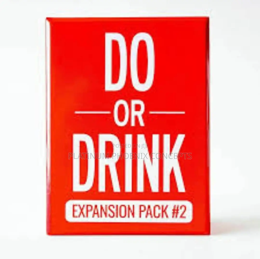 Do or Drink Game Card