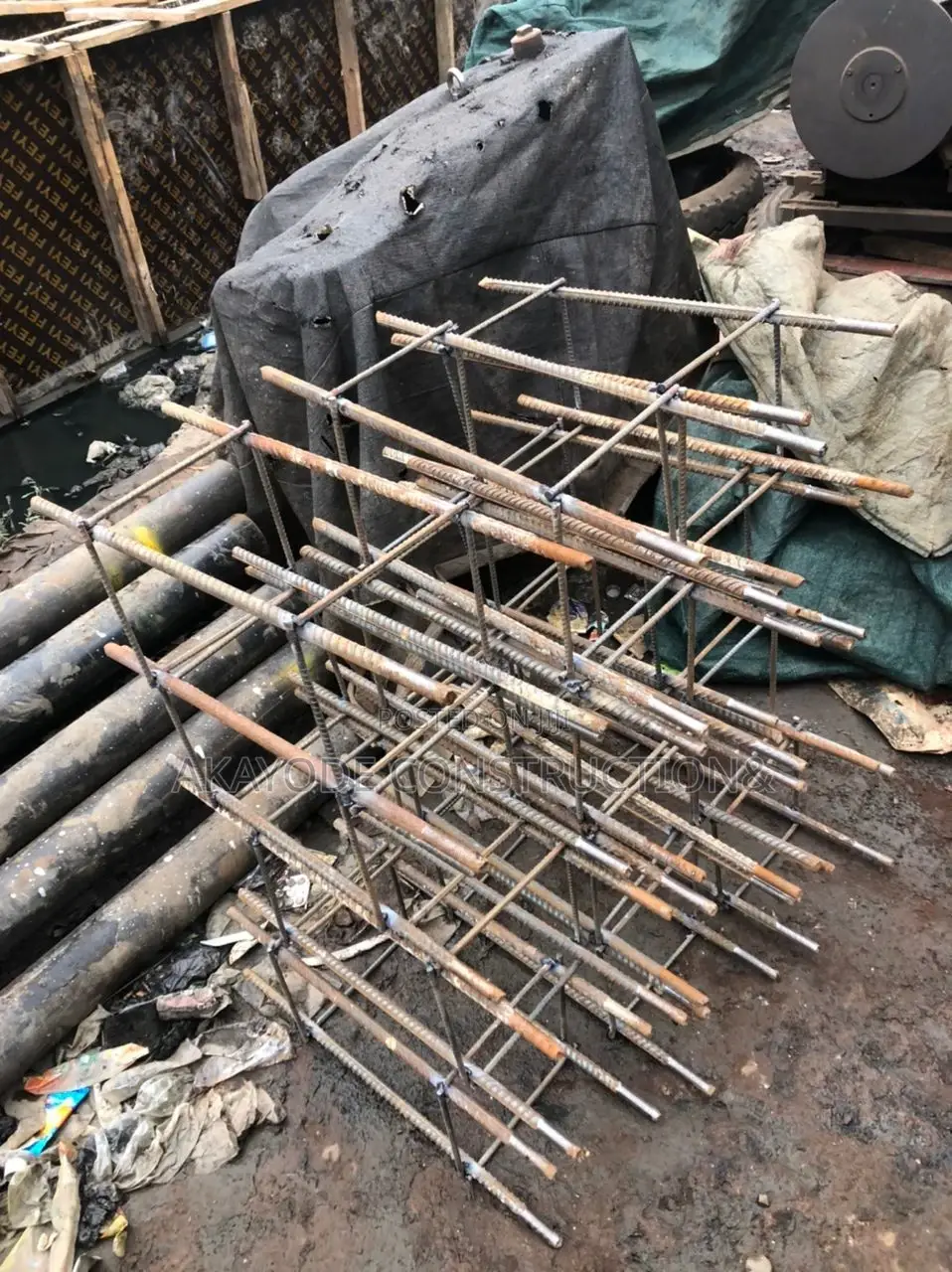 4" 6meters Foreign Galvanise Pipe for Street Light Pole