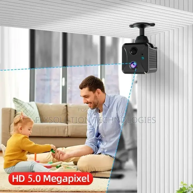 Ubox Mini 4g Indoor Solar Powered Surveillance Camera