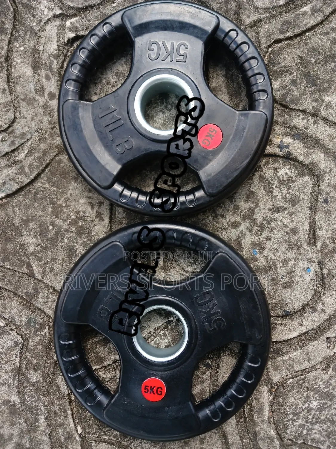 5kg Olympic Dumbbell and Barbell Weight Plate