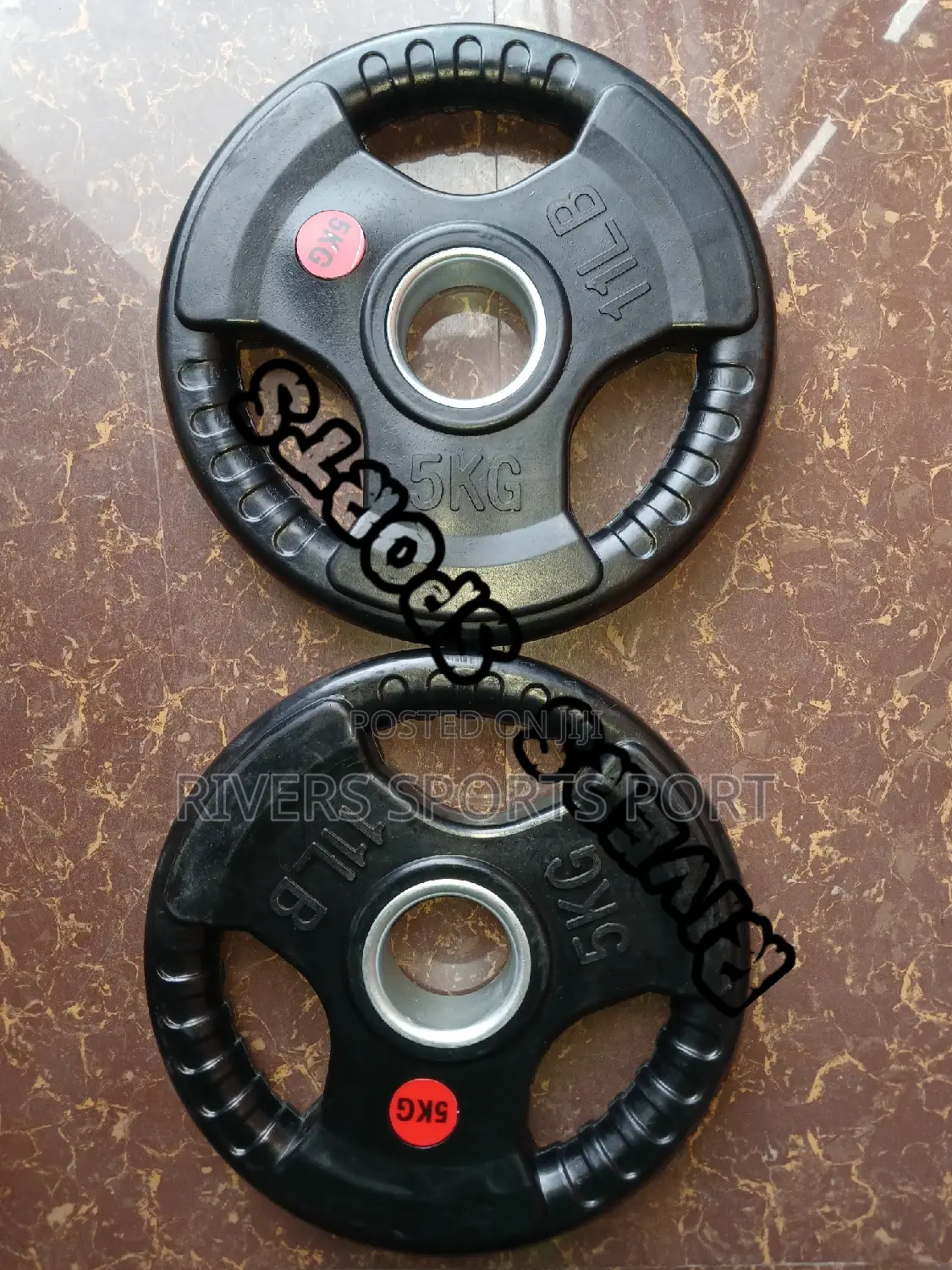 5kg Olympic Dumbbell and Barbell Weight Plate
