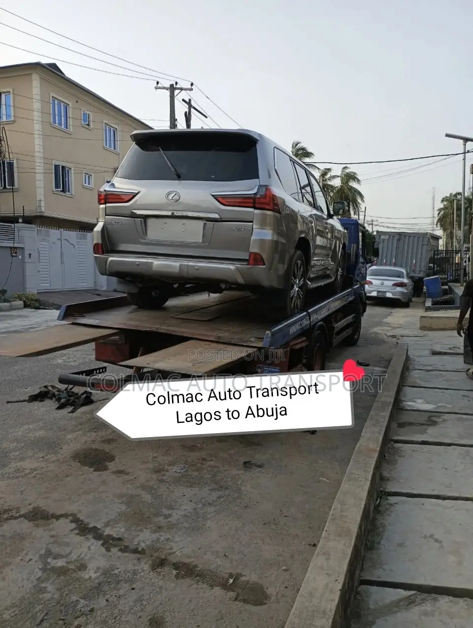 Vehicle Haulage in Apapa Lagos