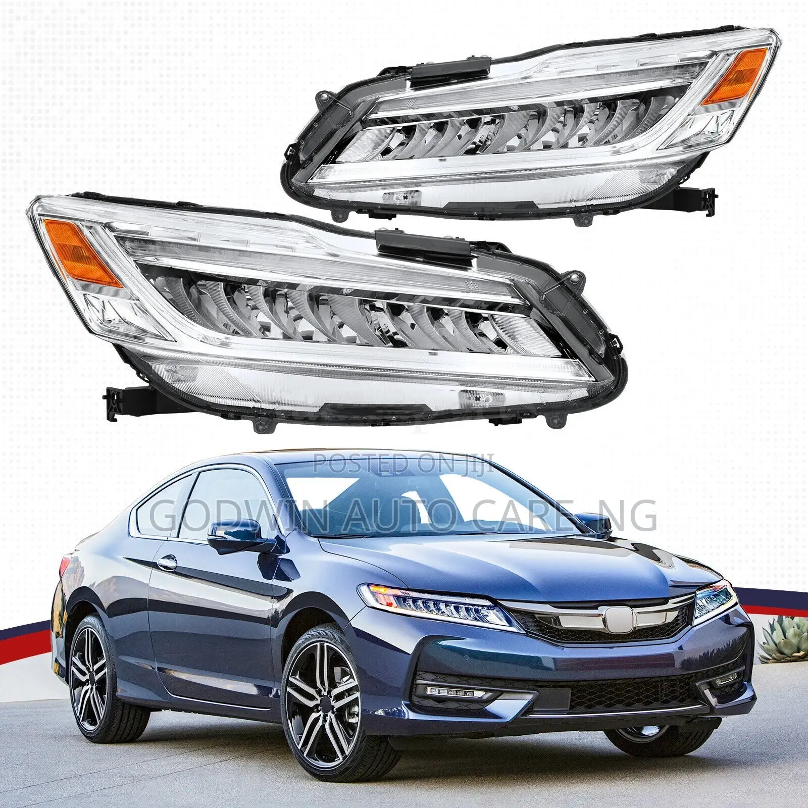 Headlight 2016 2017 Honda Accord Touring Version