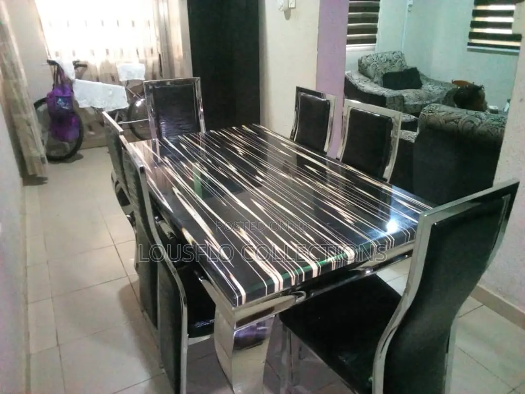 6 Seaters Marble Dinning