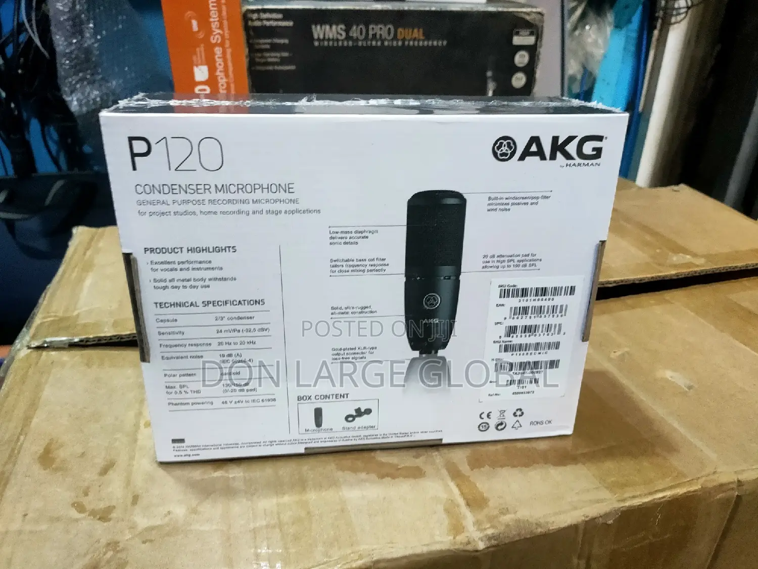 Akg P120 Condenser Mic