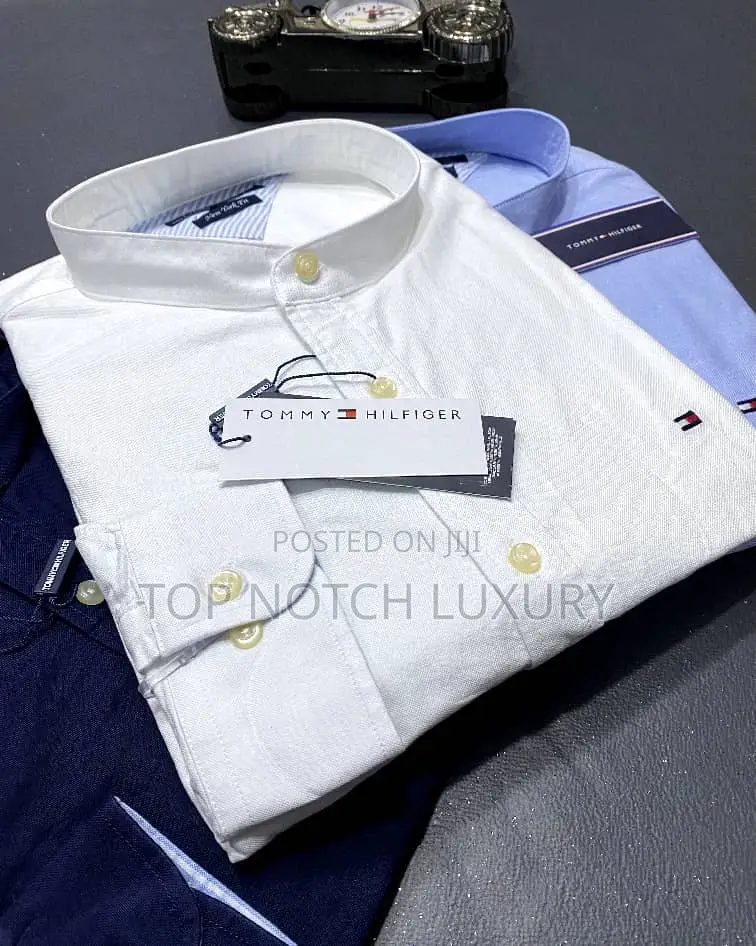 ORIGINAL Mandarin Neck Tommy Hilfiger Shirts MEN