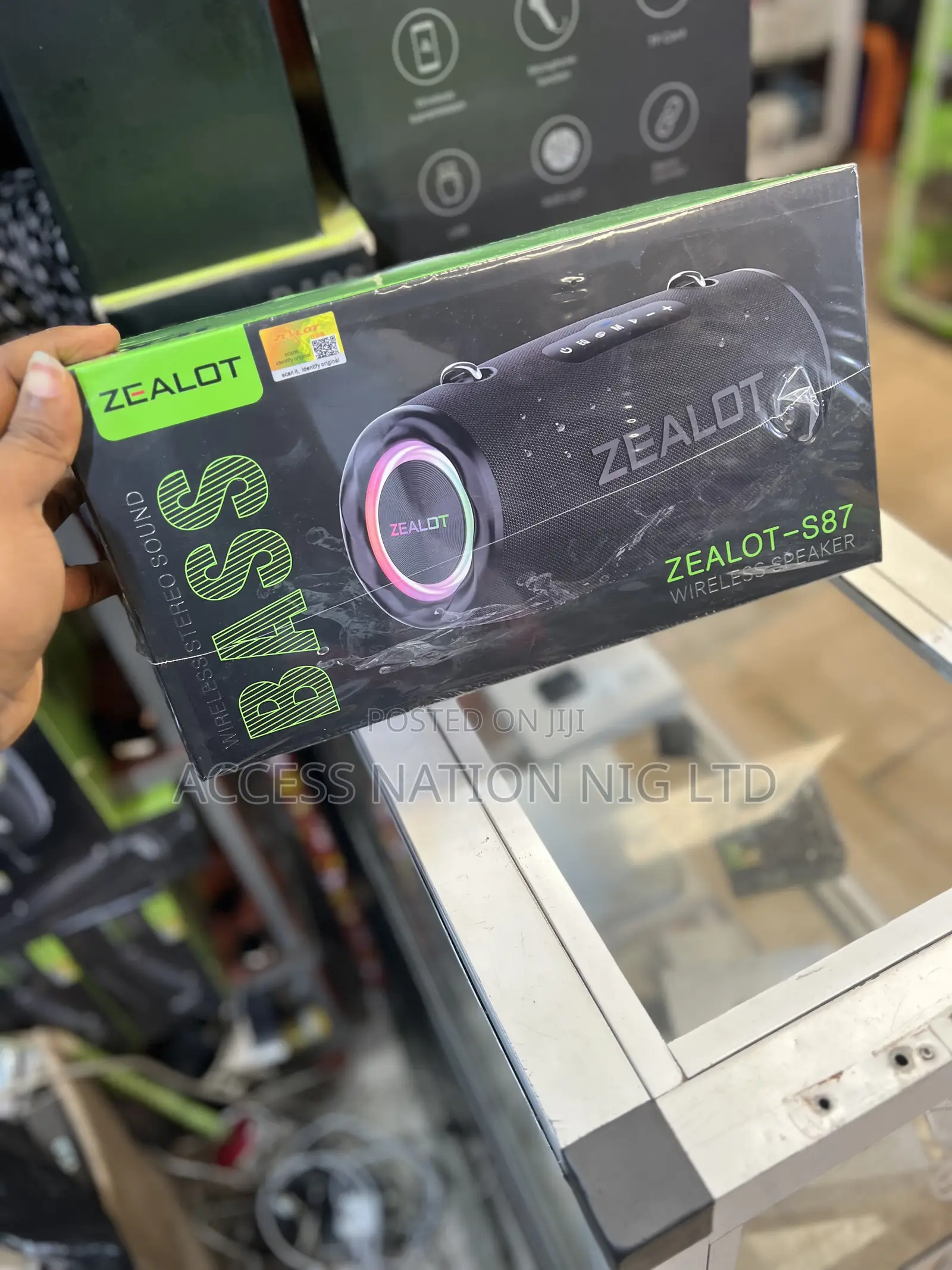 Zealot S87 Waterproof Portable Stereo Blue Tooth Speaker