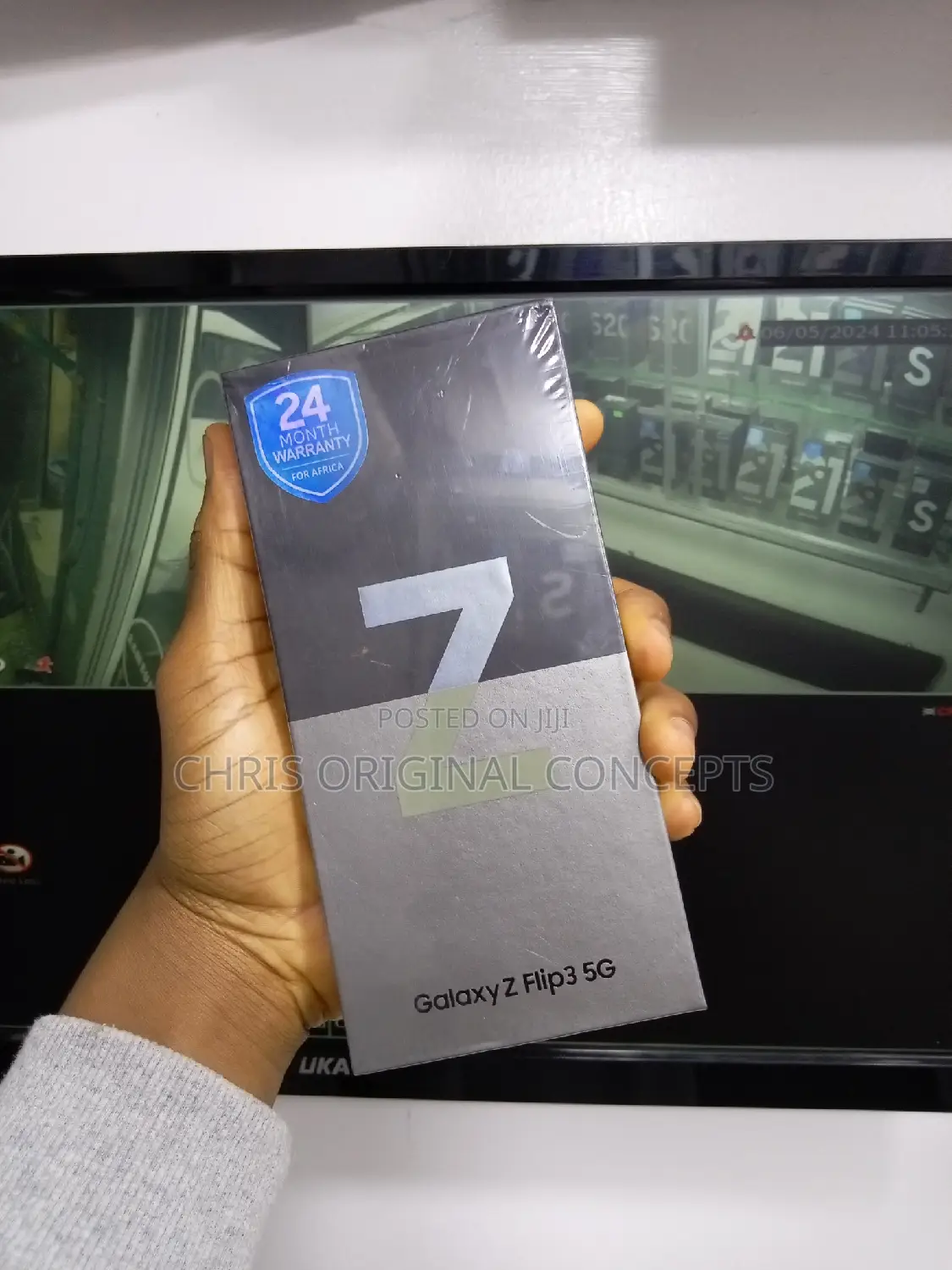 New Samsung Galaxy Z Flip 3 256 GB Yellow