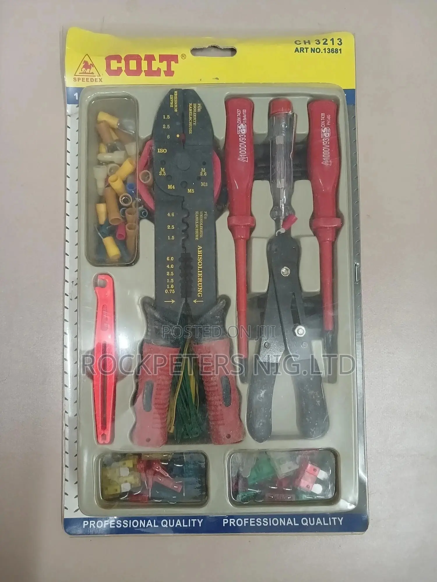 160pcs Colt Crimping Pliers Electrical Tool Set