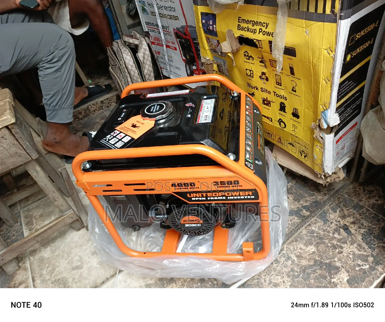 4kva United Power Inverter Generator