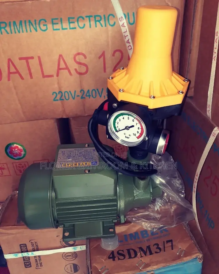 O.5 Hp Interdab Surface Pump And Pressure Control.
