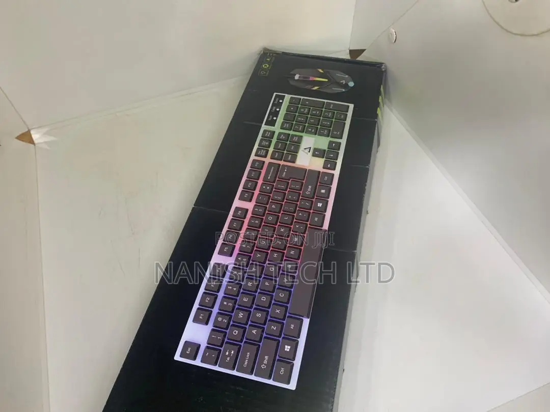 Luminous Gaming Keyboard and Mouse Set