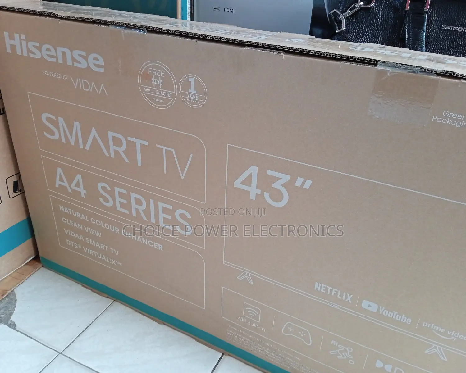 Hisense Smart Tv 43a4k. Mad by Fouani