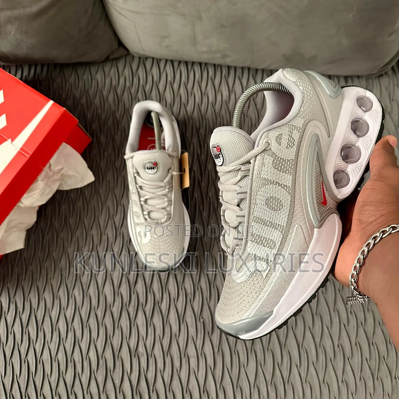 Supreme X Nike Airmax DN Air With Reflective Sneakers