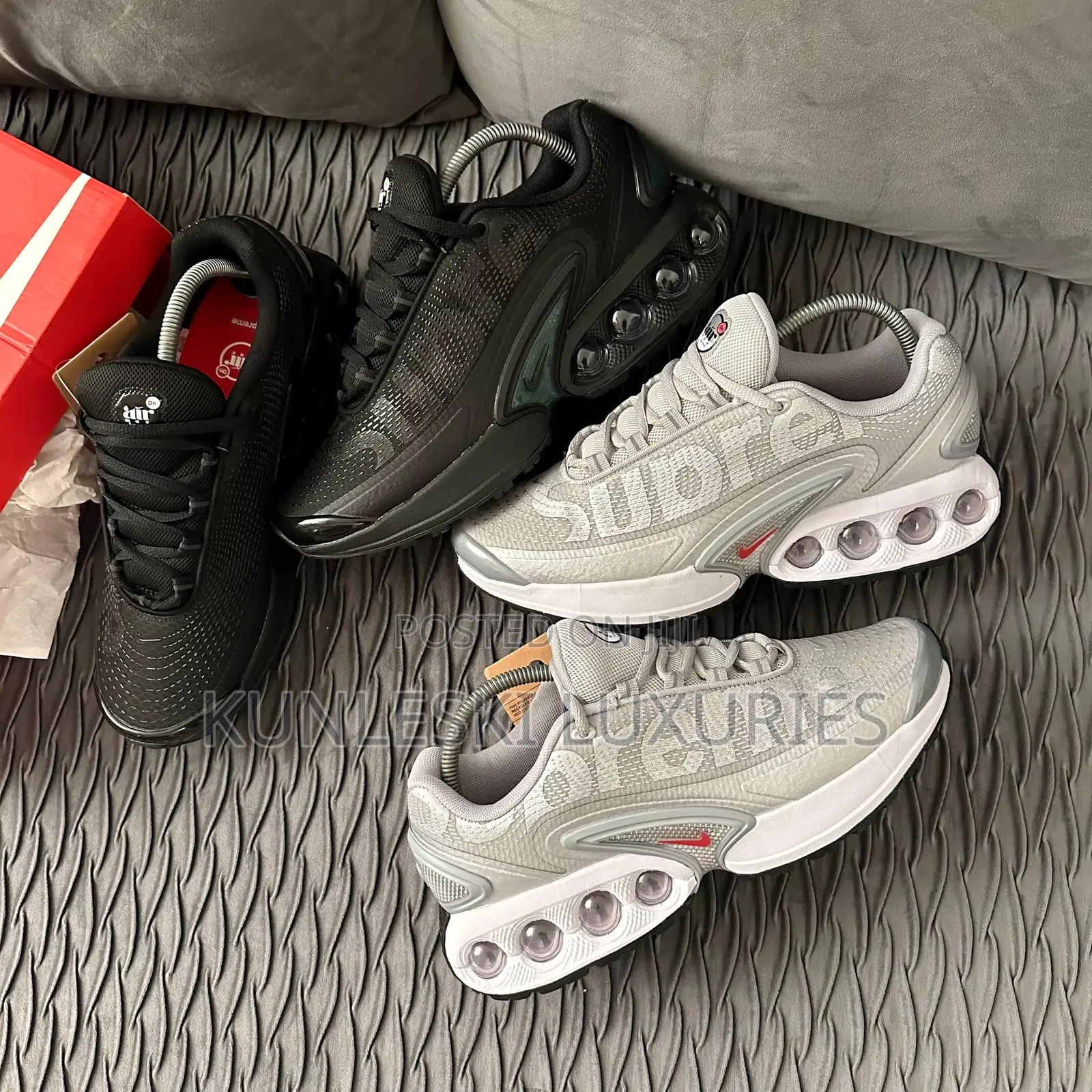 Supreme X Nike Airmax DN Air With Reflective Sneakers
