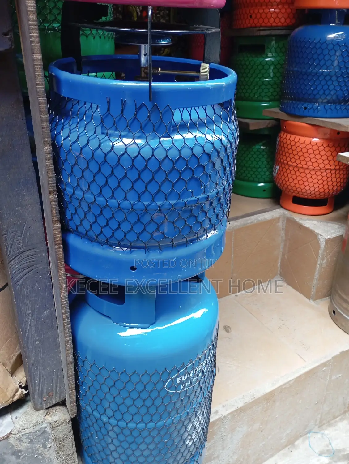6kg Gas Cylinder With Head / Burner