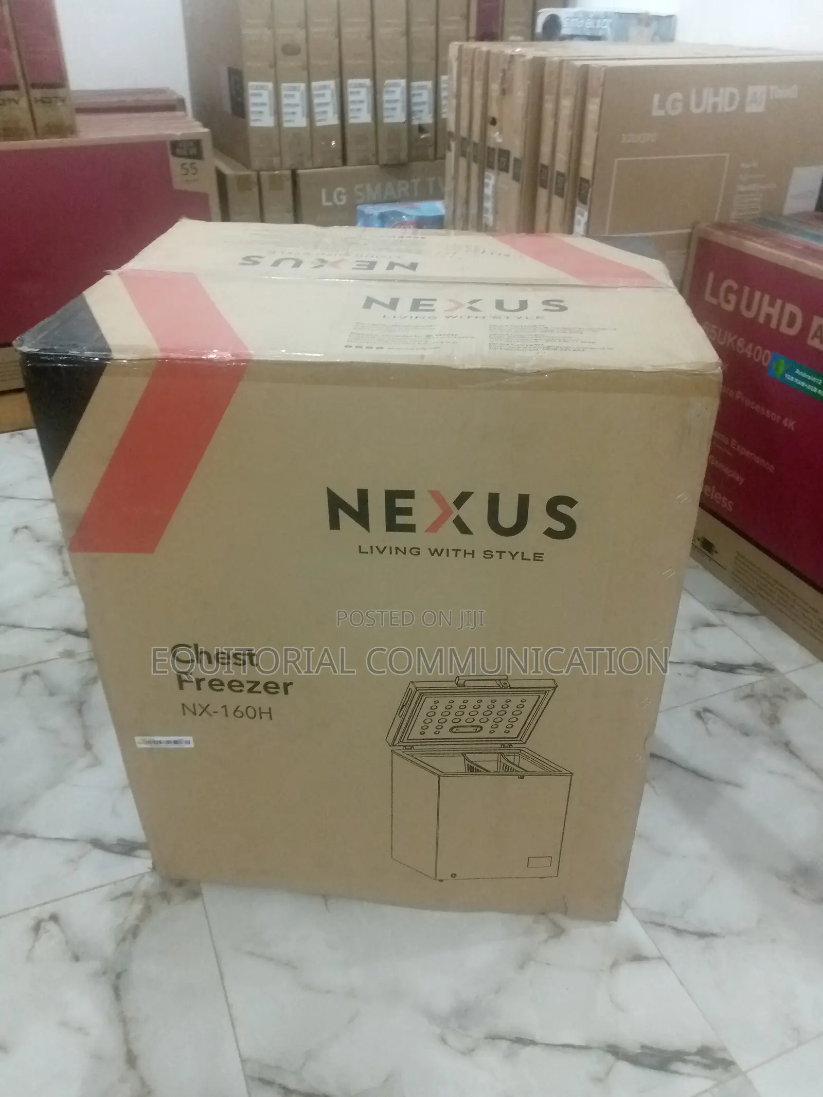 Nexus 150l Chest Freezer Silver
