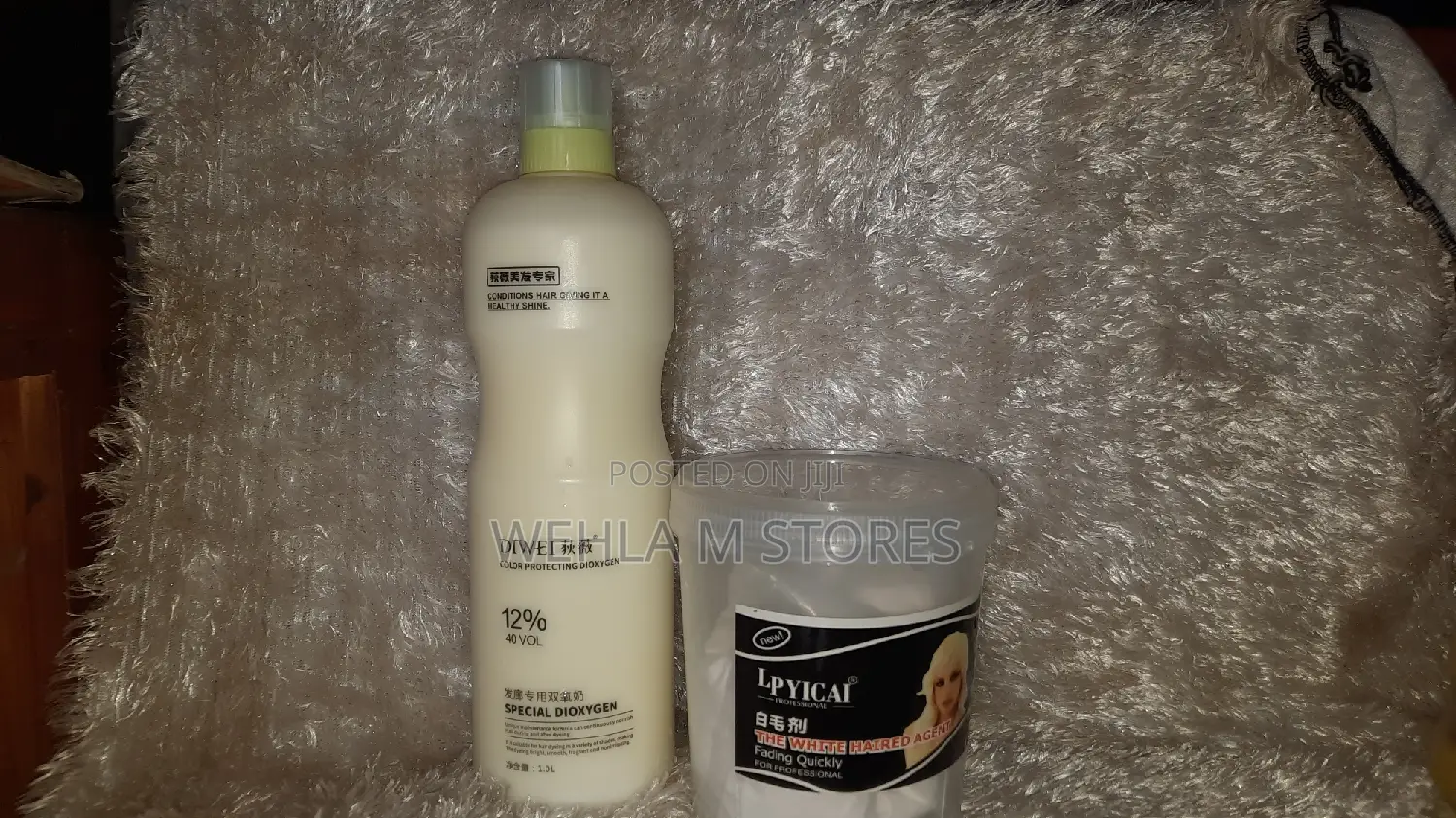 Lypical White Hair Dye (Bleaching Powder) and Dye Developer