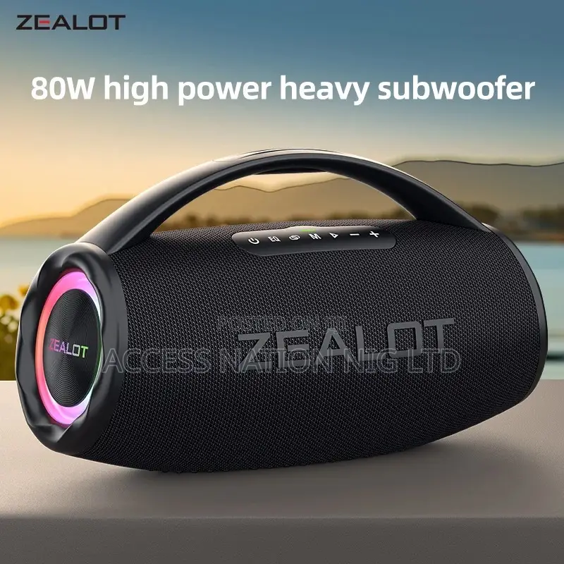 Zealot S97 Portable Speaker, 80w Rms Party Portable Speaker