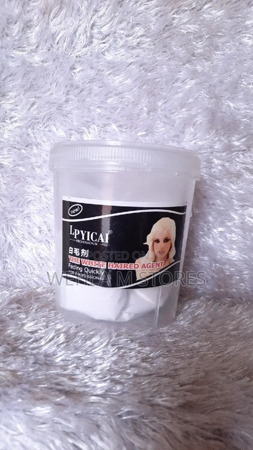 Lypical White Hair Dye (Bleaching Powder) and Dye Developer