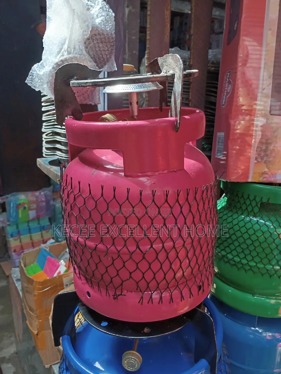 3 Kg Gas Cylinder With Head Burner