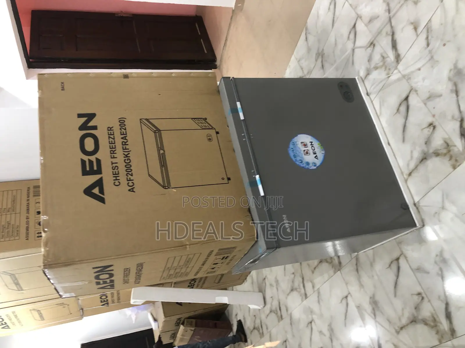 The New 200ltr Aeon Deep Freezer for Sale.
