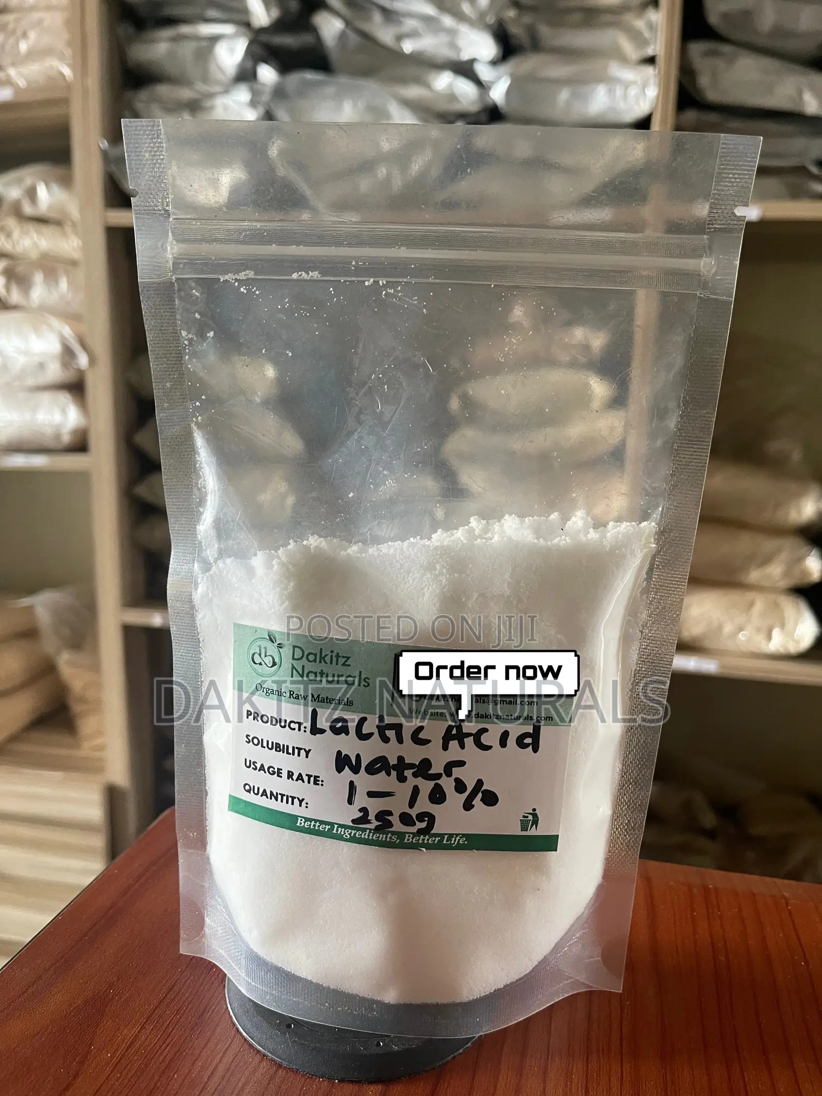 Lactic Acid Powder 99% 250g