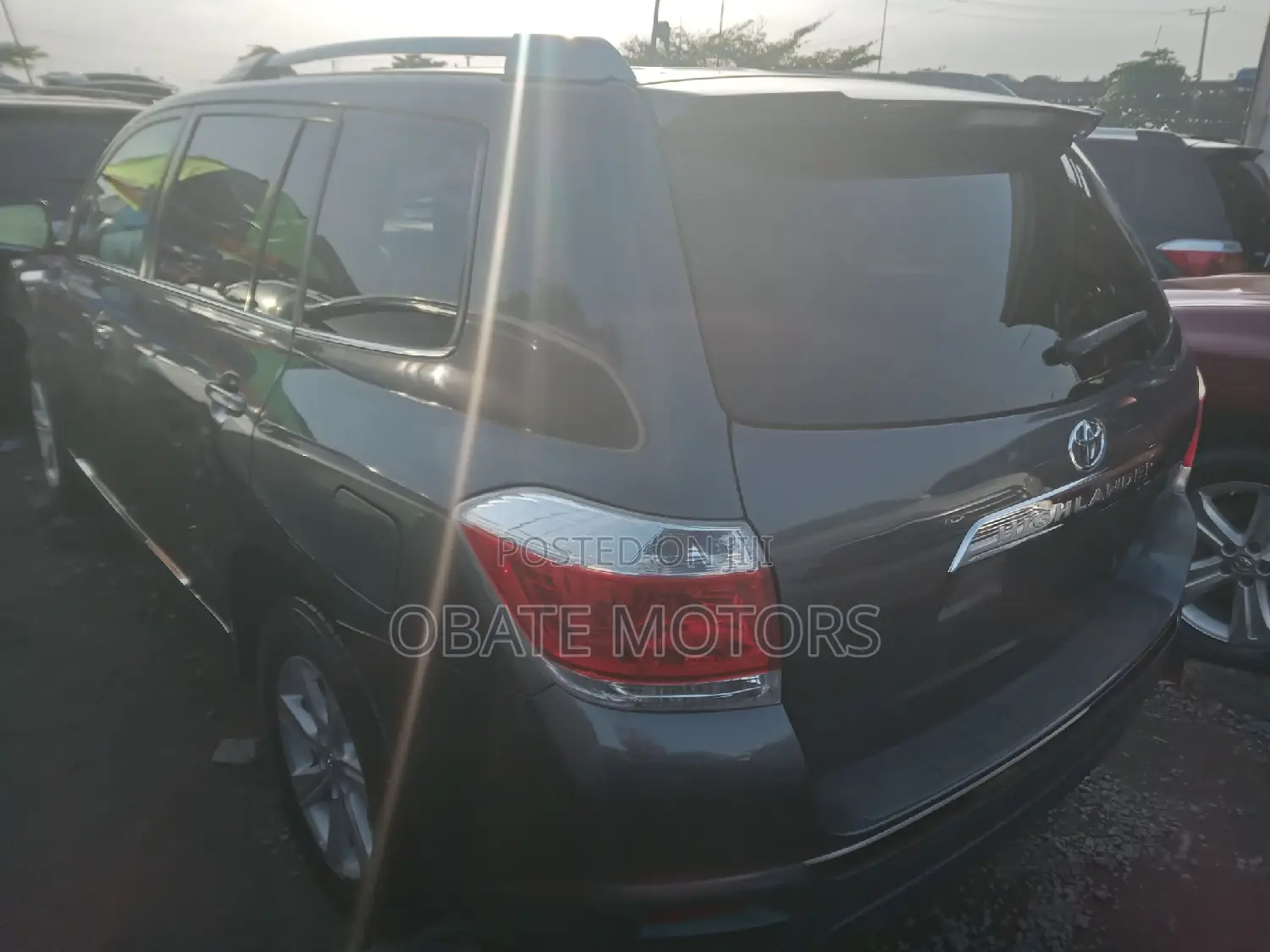 Toyota Highlander Limited 3.5l 4WD 2013 Gray