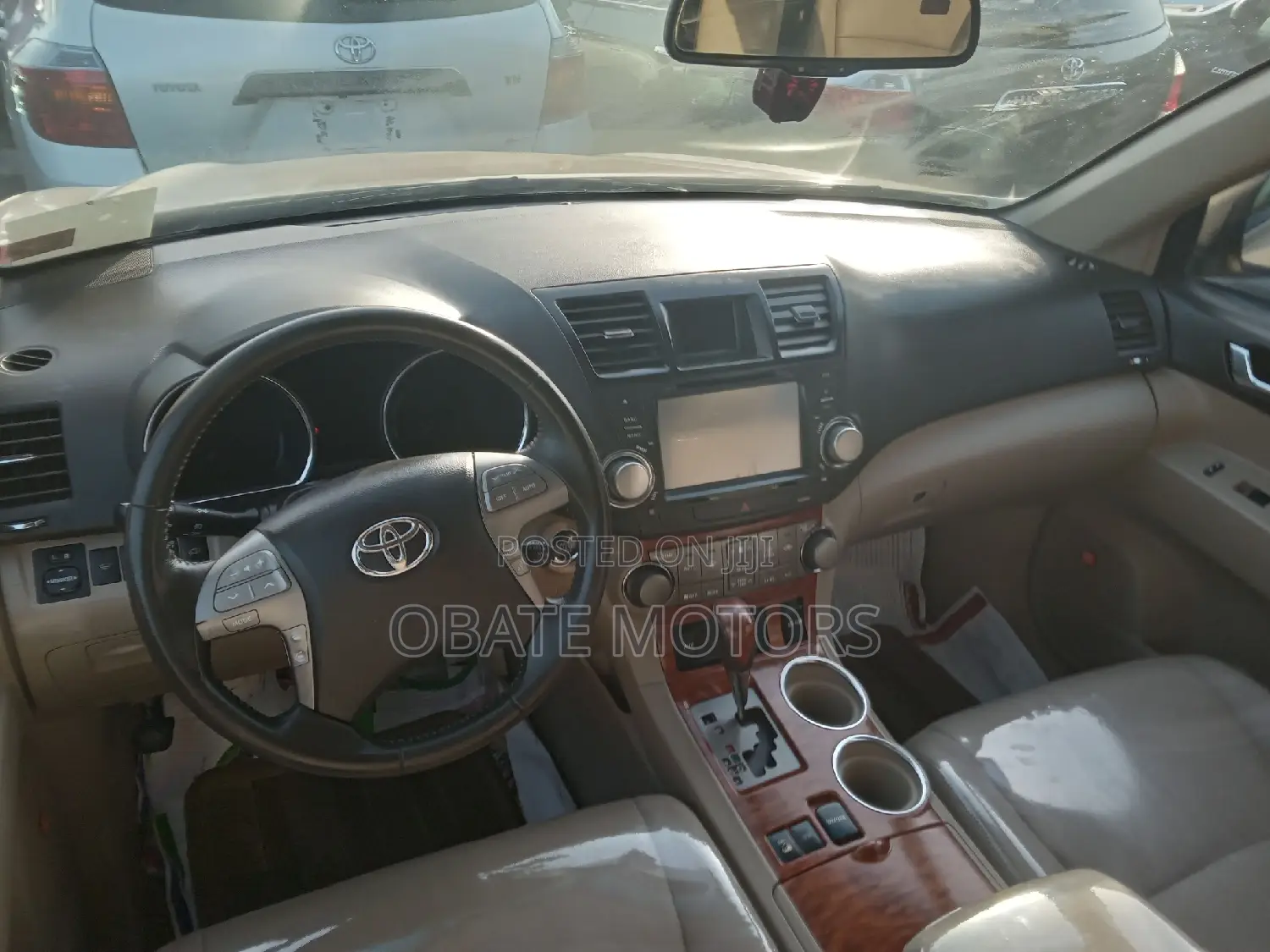 Toyota Highlander Limited 2009 Gold