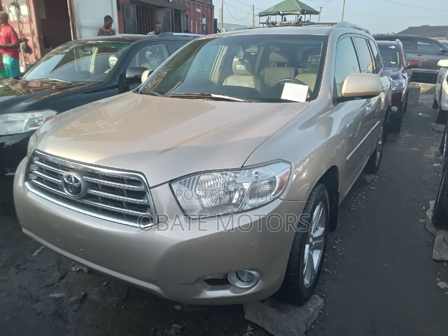 Toyota Highlander Limited 2009 Gold