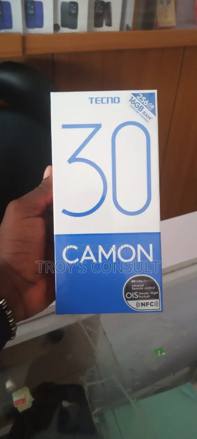 New Tecno Camon 30 256 GB Black