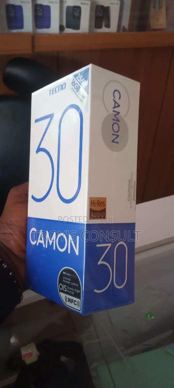 New Tecno Camon 30 256 GB Black