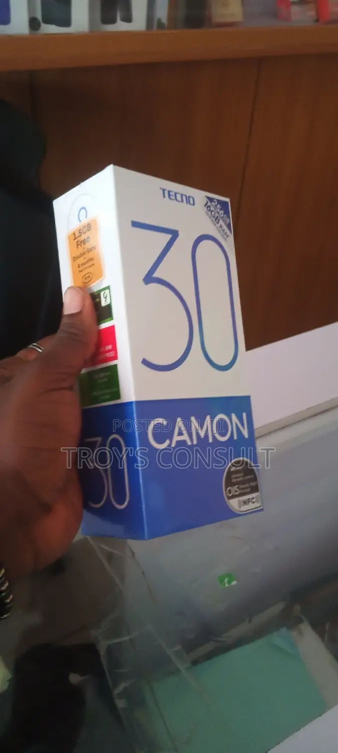 New Tecno Camon 30 256 GB Black