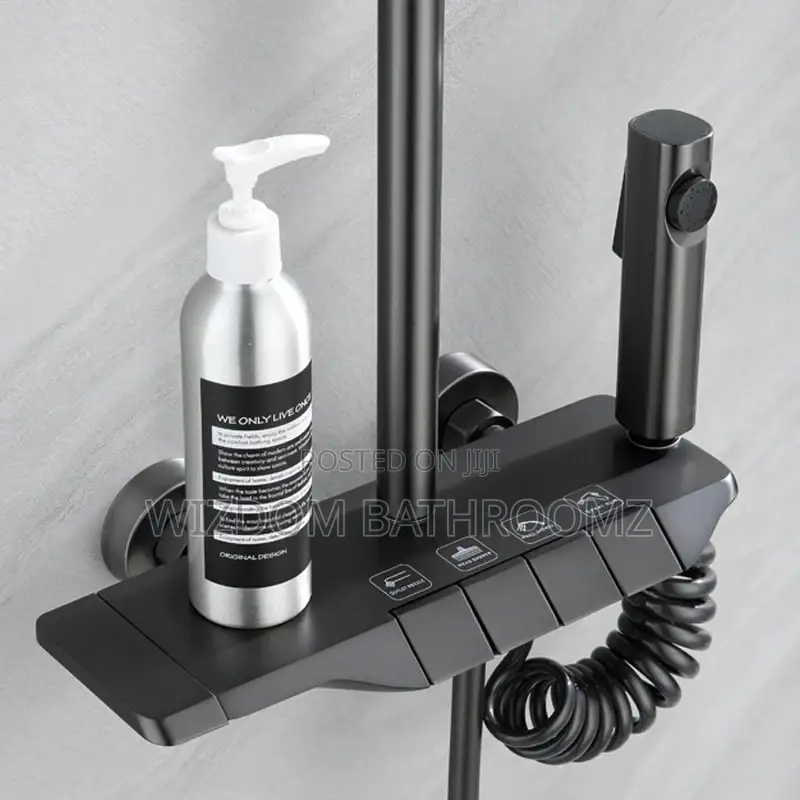 Standing Shower Mixer ,Piano Button.