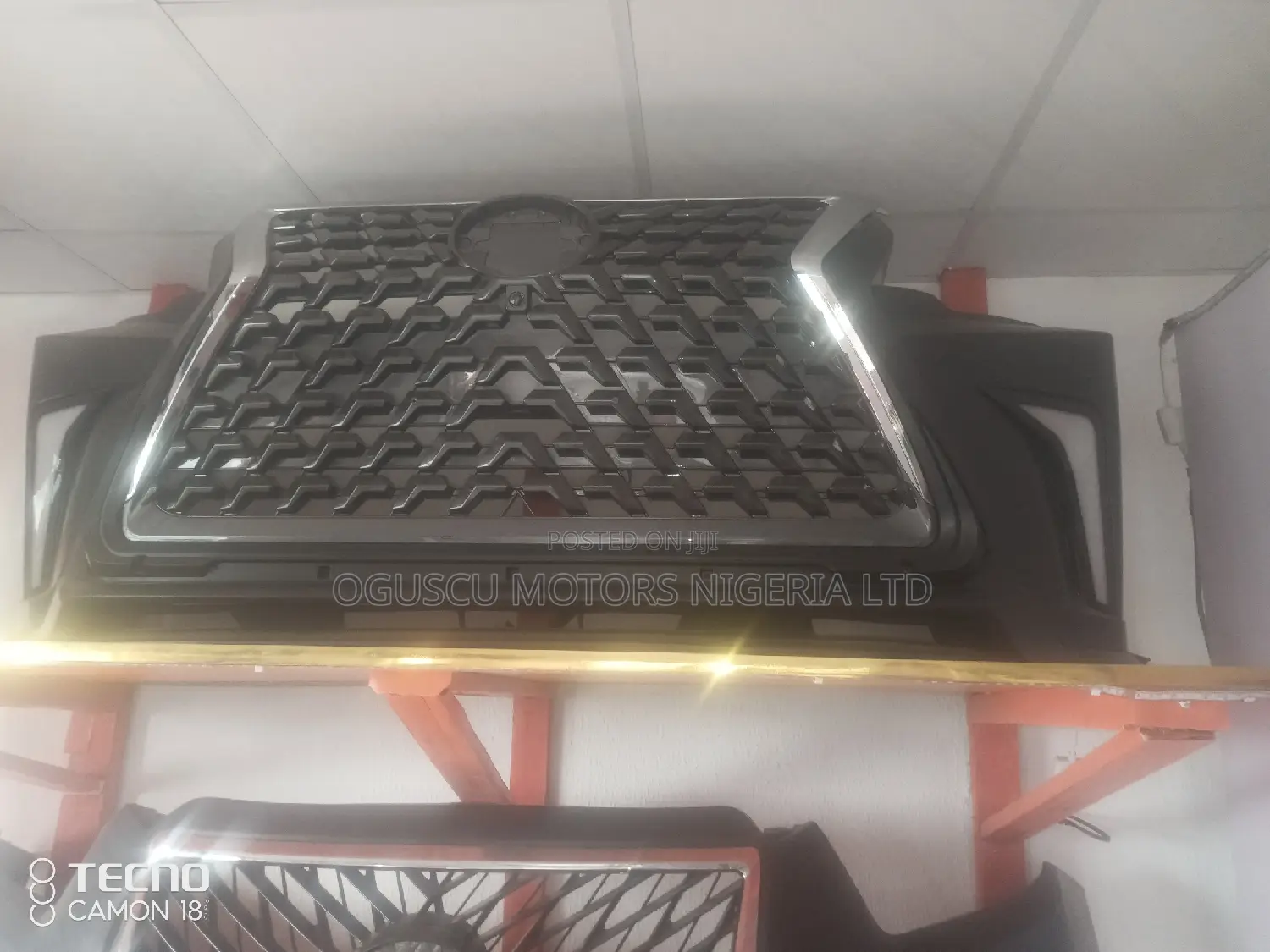 Complete Front Bumper Prado 2020 Lexus Face
