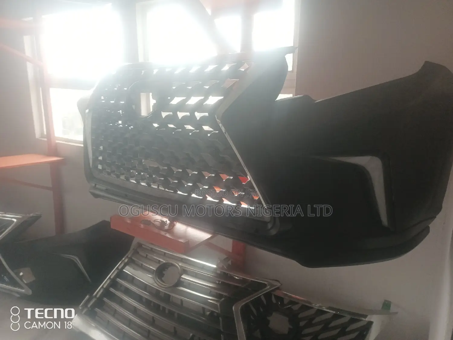 Complete Front Bumper Prado 2020 Lexus Face