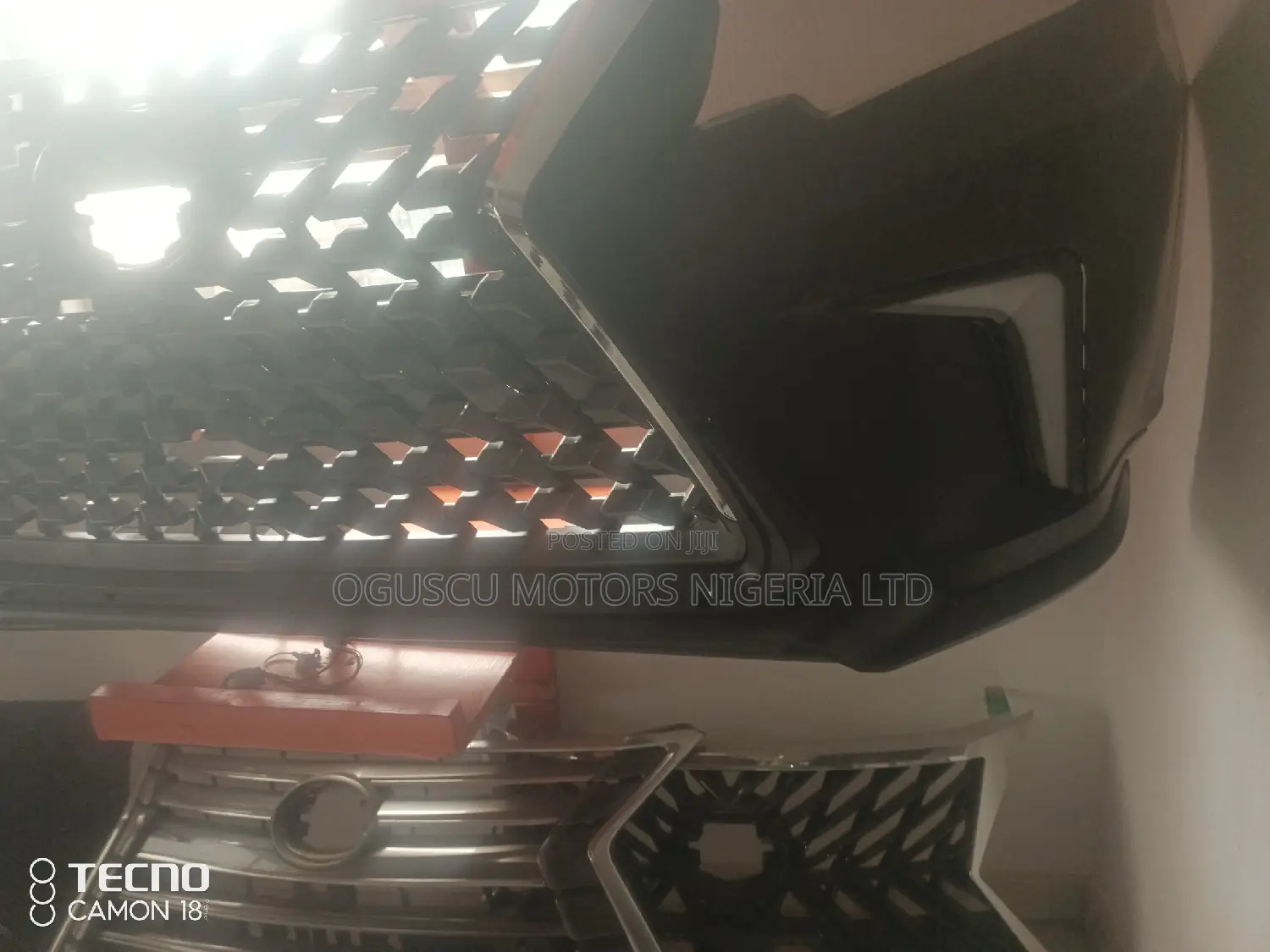 Complete Front Bumper Prado 2020 Lexus Face