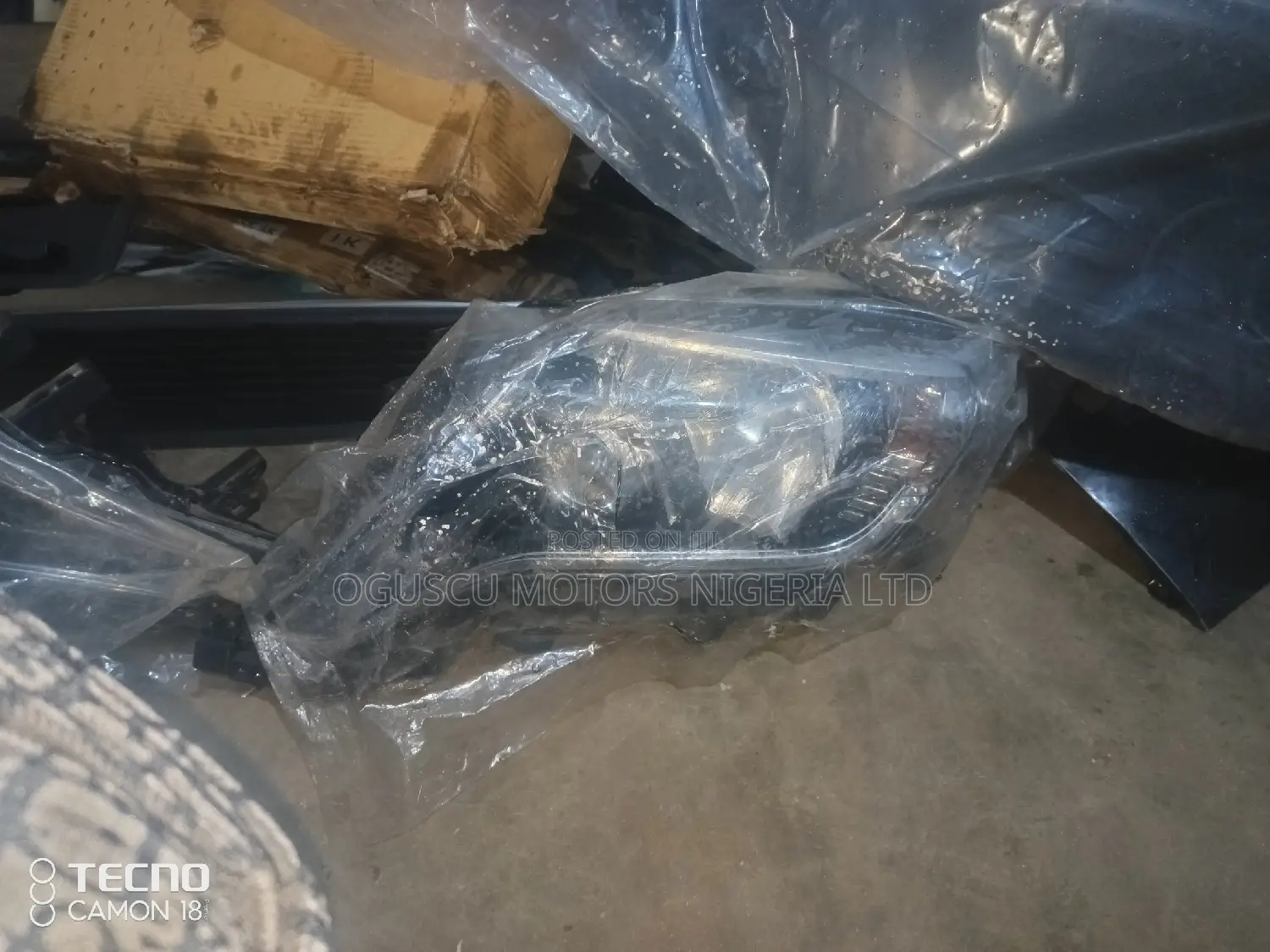 Headlamp Prado 2014-2015 Model Original