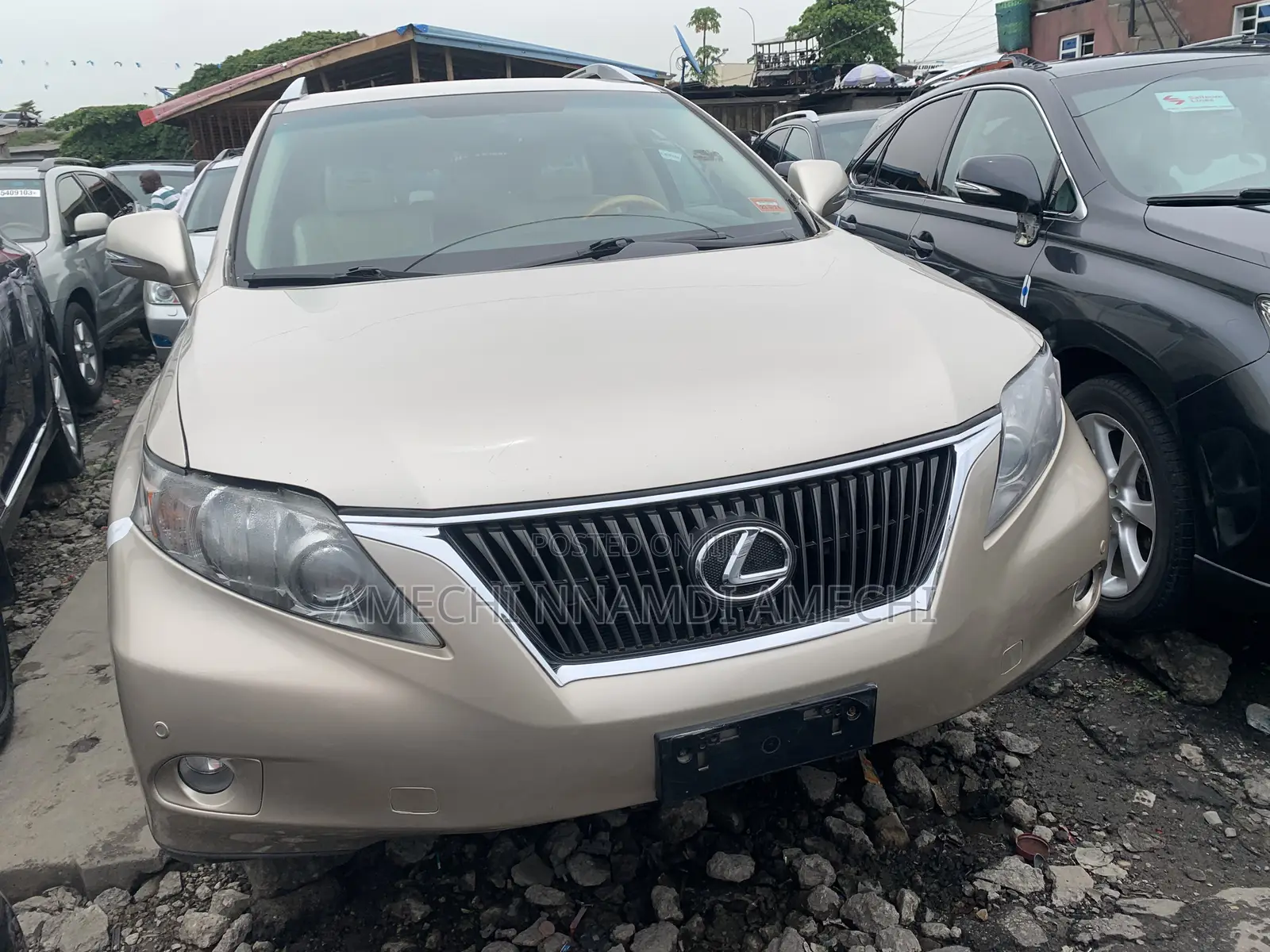 Lexus RX 350 2010 Gold