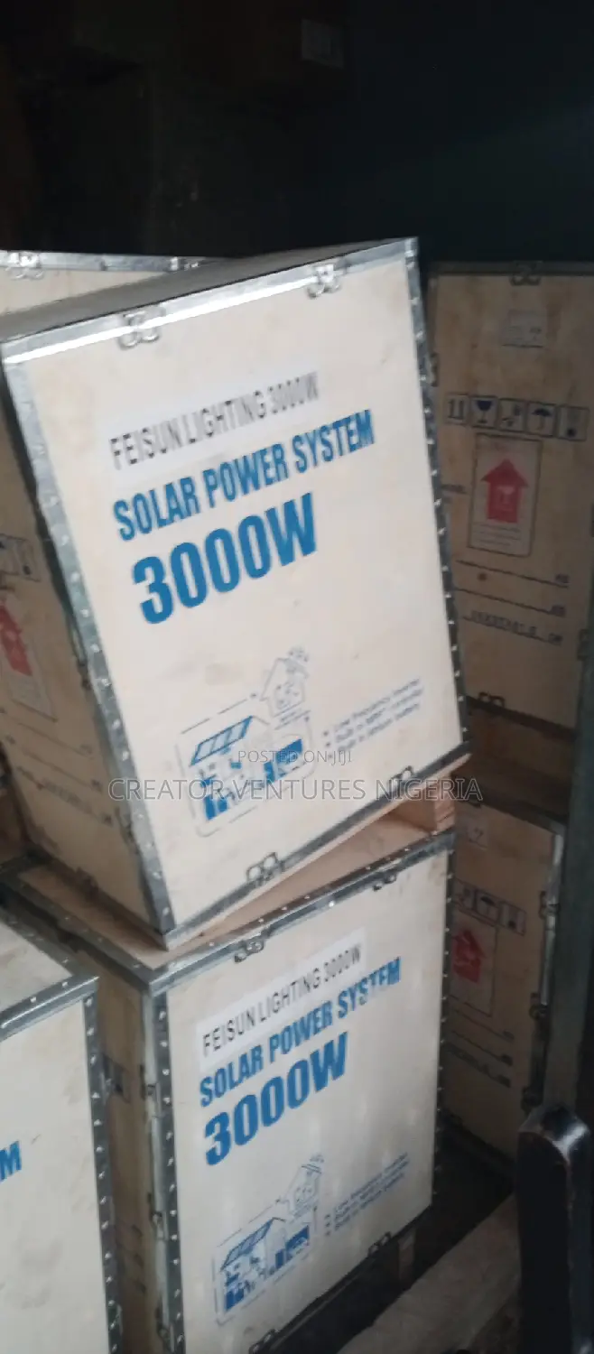Solar Generator,3000watts,Lithium Battery, Built-in Inverter