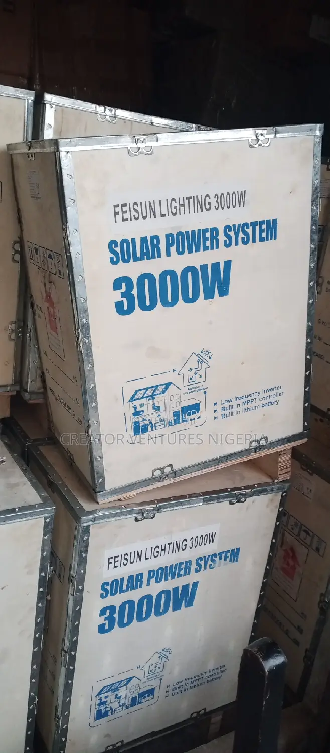 Solar Generator,3000watts,Lithium Battery, Built-in Inverter