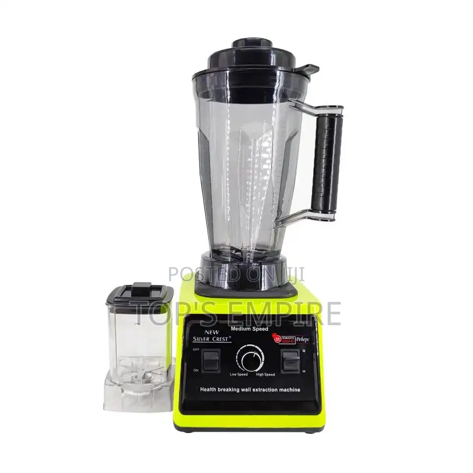 3 Liters Cup Silver Crest Blender 8000 Watts