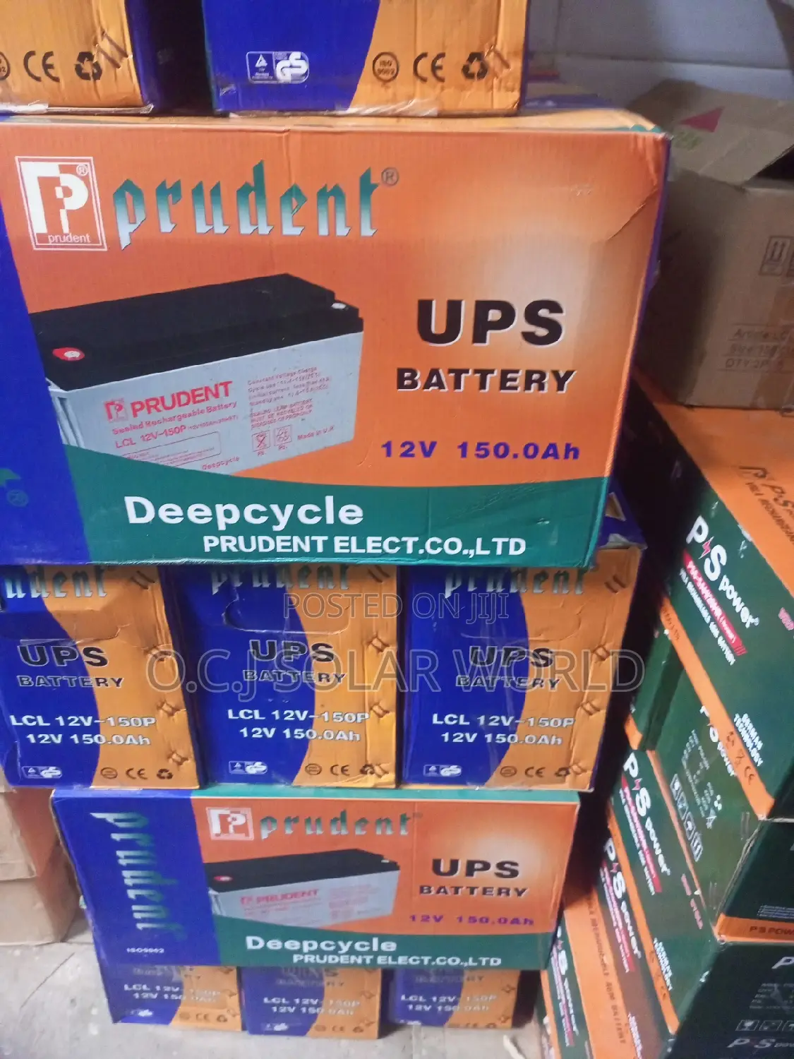 Solar Battery Dry Cell 150ah