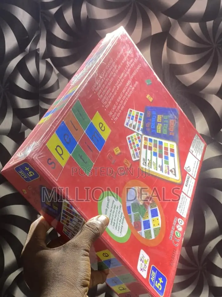 Kiddies Spell Time Educational Word Puzzle Board Game