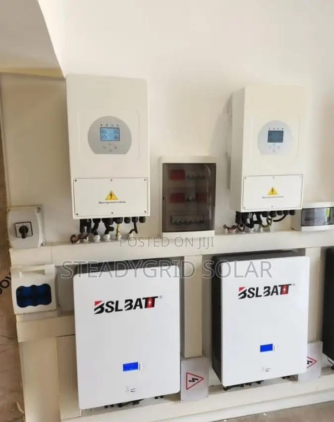 15kva/48v DEYE Inverter With RUGGED 15kwh BSL Lithium Batter