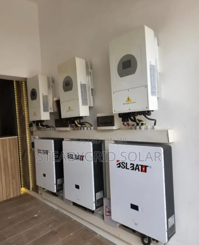15kva/48v DEYE Inverter With RUGGED 15kwh BSL Lithium Batter
