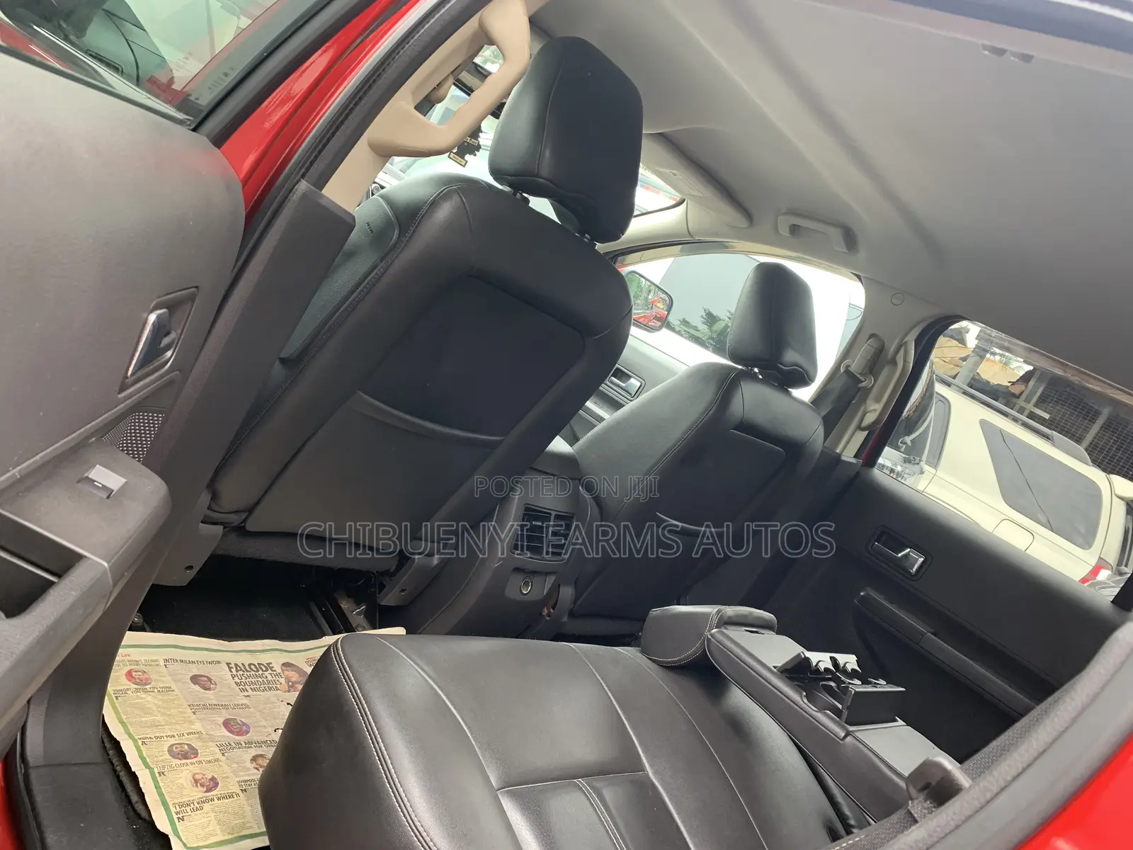 Ford Edge 2010 Red